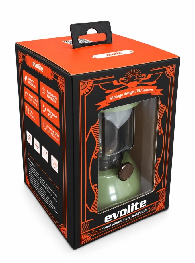 EVOLITE MOONLİGHT 650 LM ŞARJLI KAMP LAMBASI