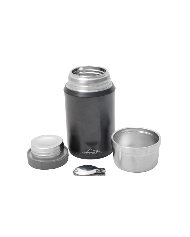 CAMPOUT ÇİFT KATMANLI YEMEK TERMOSU 600 ML NURGAZ