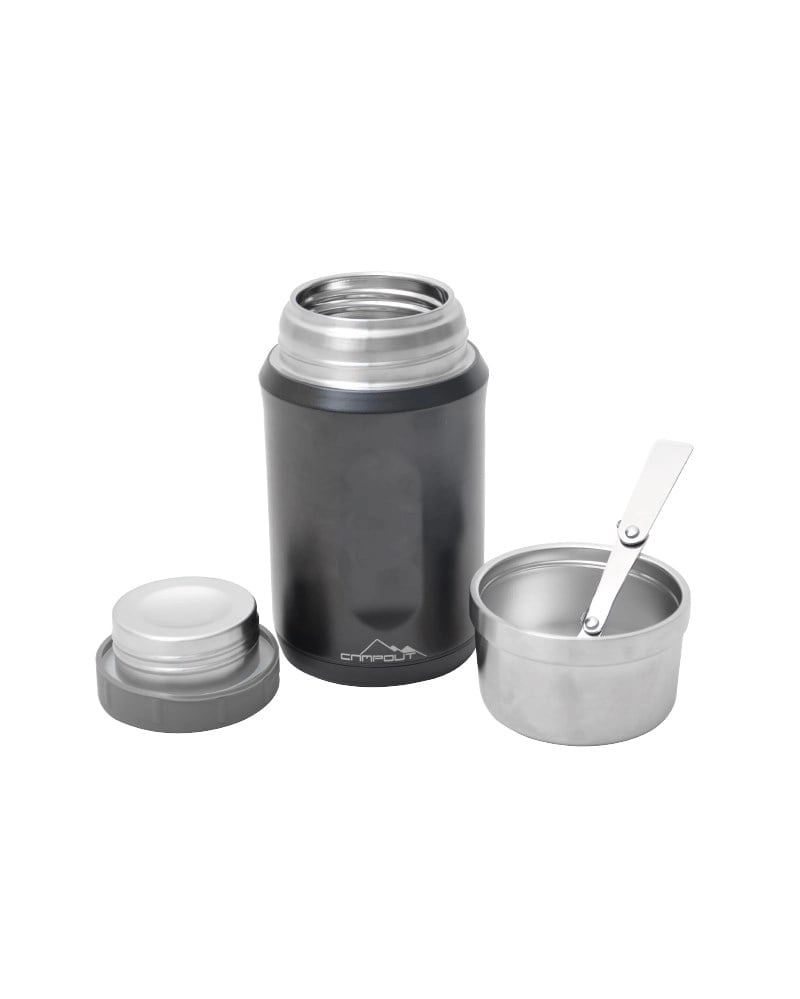 CAMPOUT ÇİFT KATMANLI YEMEK TERMOSU 600 ML NURGAZ