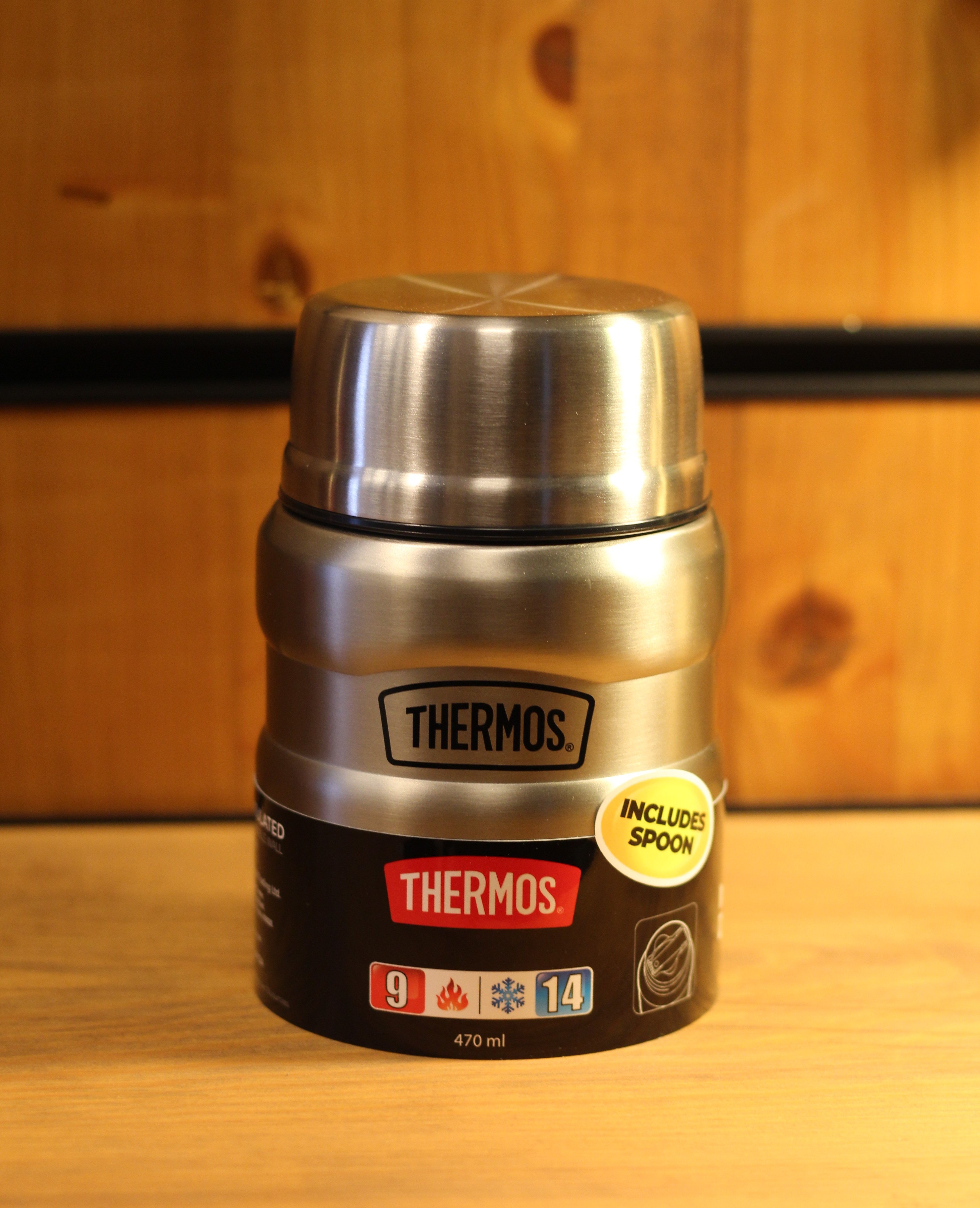 THERMOS SK3000 STAINLESS KING YEMEK TERMOSU 0,47L MATTE STAINLESS STEEL 101311  ’’ORGINIAL’’