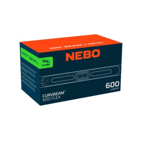 Nebo CurvBeam 600 Lümen Şarjlı Kafa Feneri
