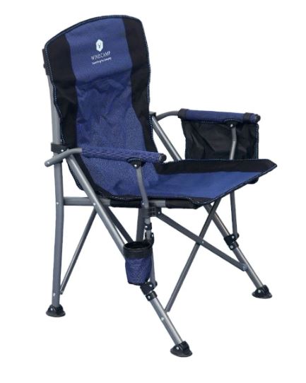 WINDCAMP KATLANIR KAMP SANDALYESİ LUX - MAVİ
