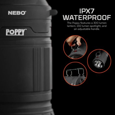 Nebo 1000 Inspector 500 Lümen Şarjlı Fener