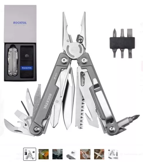 ROCKTOL 27 FONKSİYONLU MULTITOOL PENSE KILIFLI