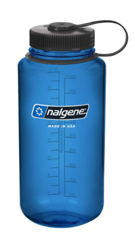 Nalgene 32oz WM Blue / Black Cap Tritan Suluk