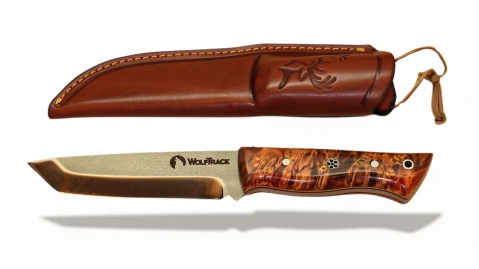 WOLFTRACK BURL BUSHCRAFT BIÇAK
