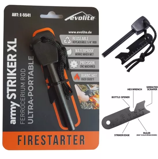 Evolite Army 12000 STRİKER XL ATEŞ BAŞLATICI MAGNEZYUM ÇUBUĞU