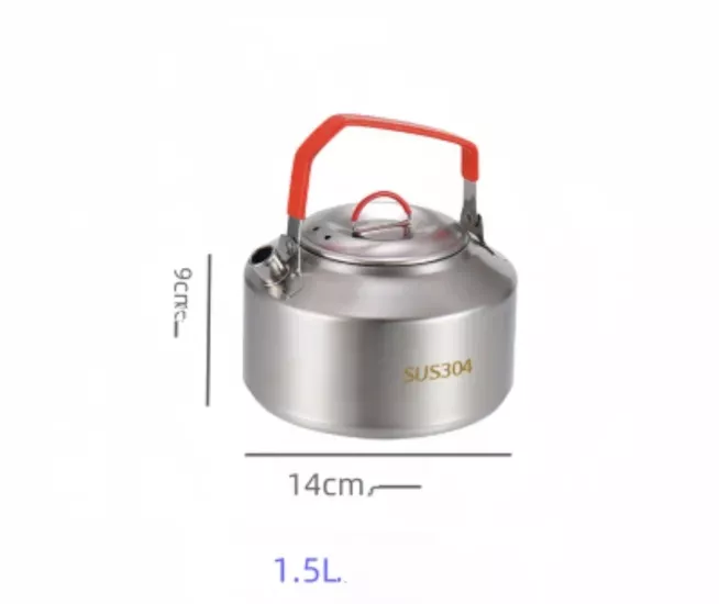 WOLFTRACK KAMP ÇAYDANLIĞI ÇELİK - 1.5 LT