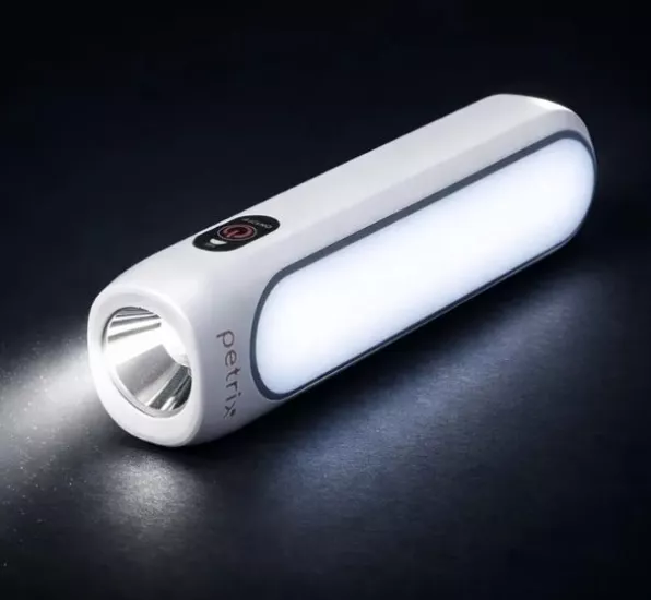 PETRİX P5577SI ÇİFT AYDINLATMALI EL FENERİ & MİNİ LED
