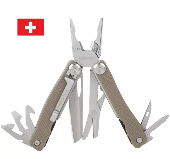 SWISSTECH 15 -IN-1 MUTI TOOL ST021039  ( ÇOK AMAÇLI PENSE )