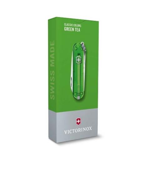 Victorinox 0.6223.T41G Green Tea Classic Çakı