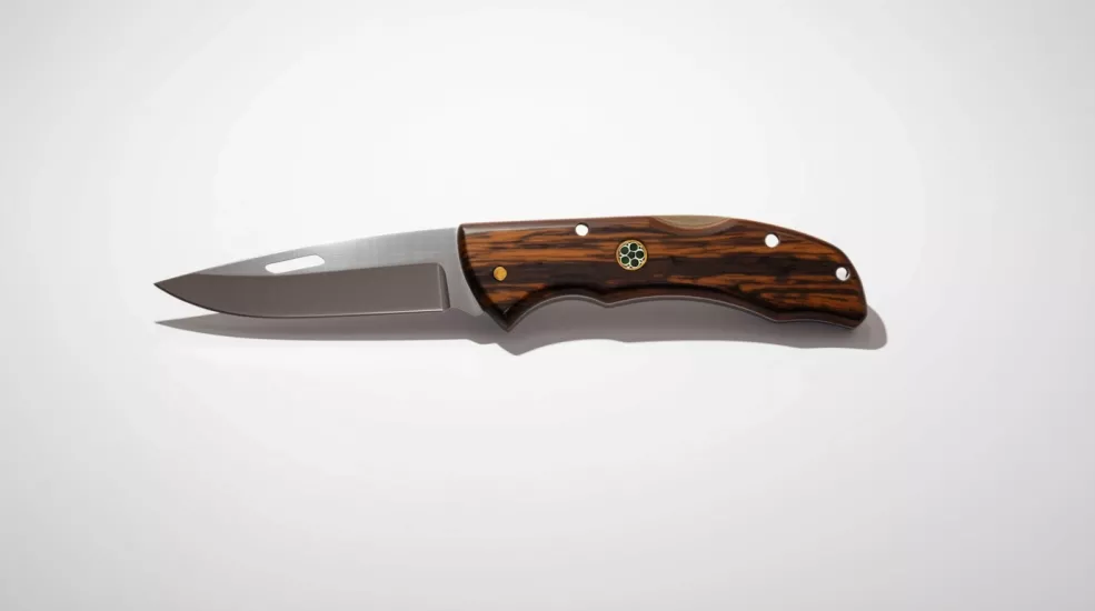 WOLFTRACK AHŞAP KABZA ÇAKI WENGE