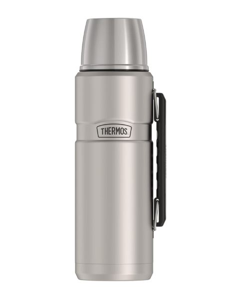 THERMOS SK2010 STAINLESS KING LARGE MATTE STAINLESS STEEL 1.2 LT. 163963-AK ’’ORGINIAL’’