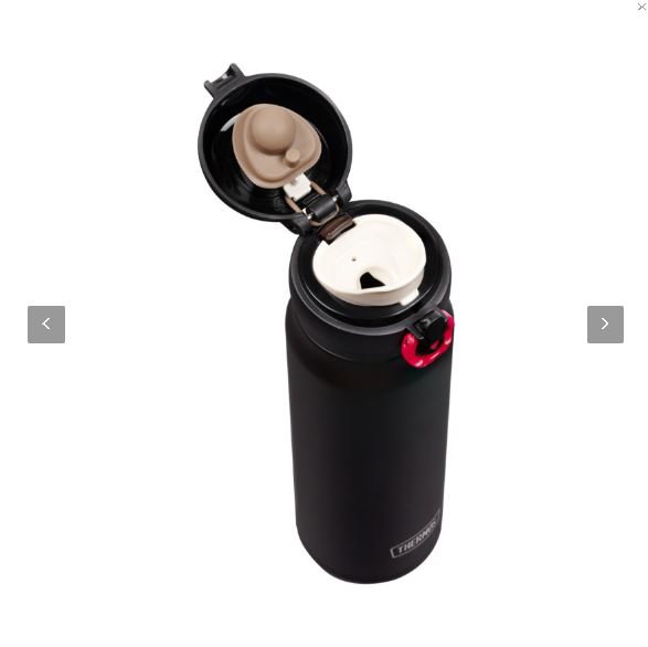 THERMOS JNL-600 ULTRALIGHT MUG 0,60L DEEP BLACK W RED 199380  ’’ORGINIAL’’