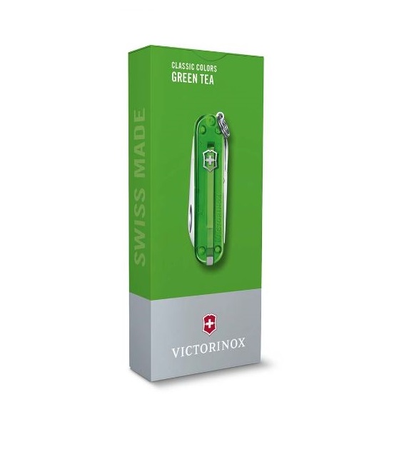 Victorinox 0.6223.T41G Green Tea Classic Çakı