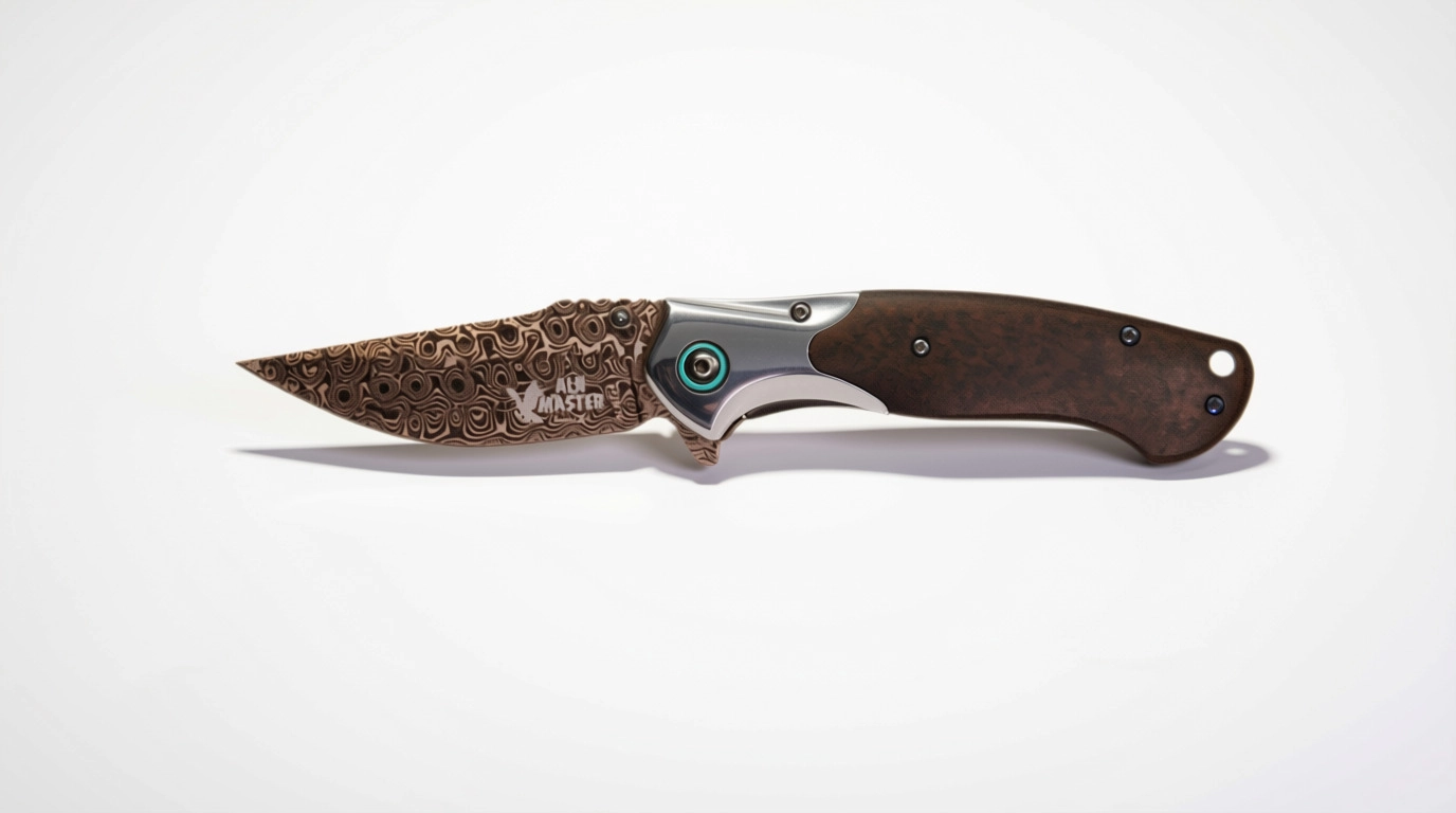 WOLFTRACK DAMASCUS DESENLİ ÇAKI